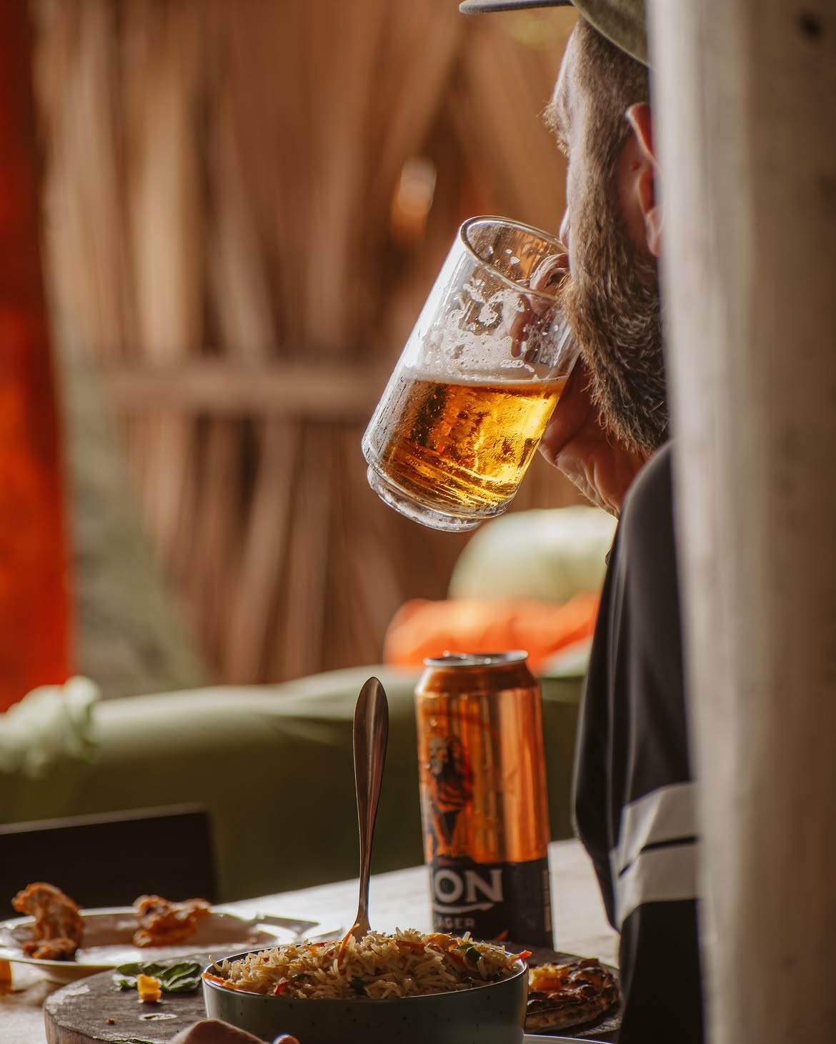 Lion Lager Draught Cold Pint